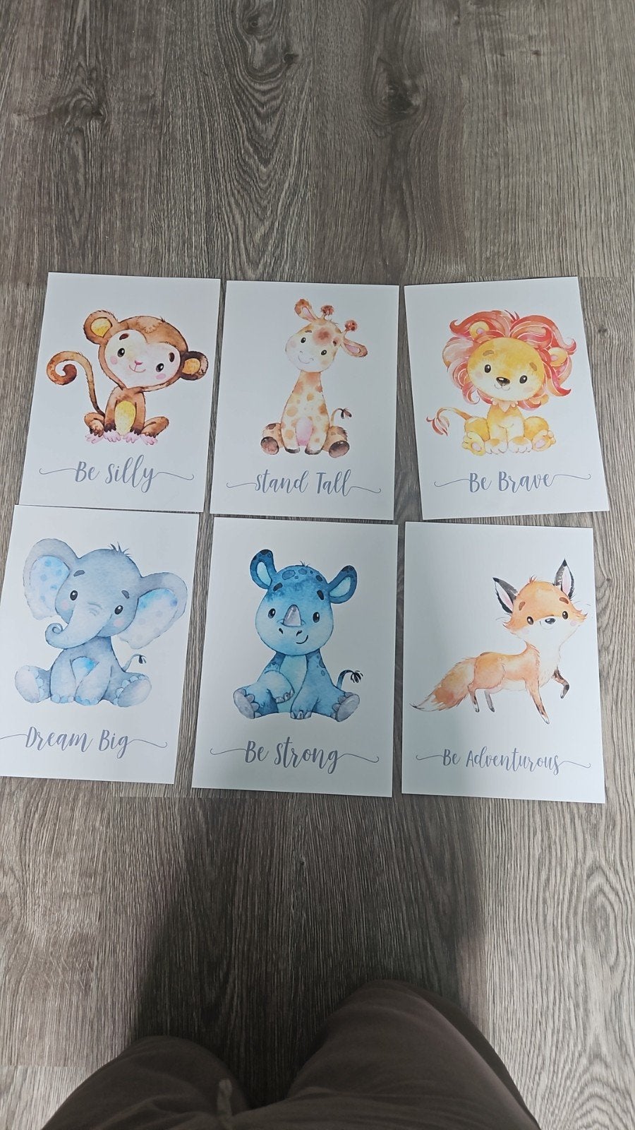 Etsy posters baby diertjes (A4) (zonder lijst), Verzamelen, Ophalen of Verzenden, 2000 tot heden