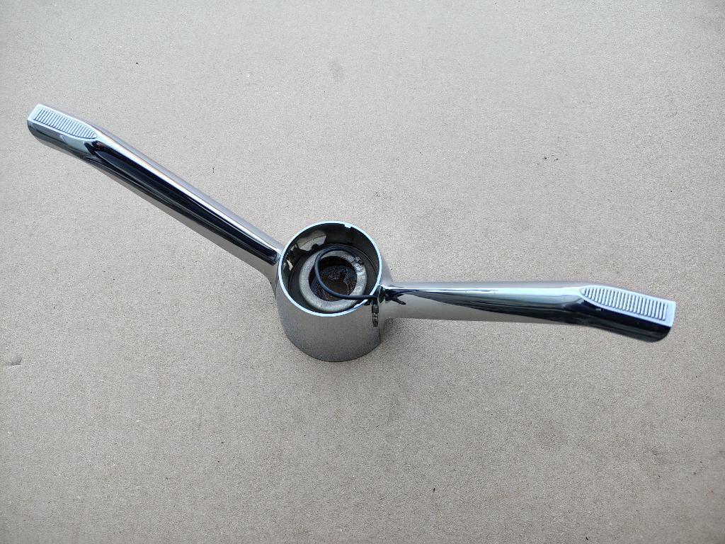 Chrome Stuur Inleg Cadillac Coupe/ Sedan De Ville (1962), Auto-onderdelen, Verzenden, Nieuw, Cadillac