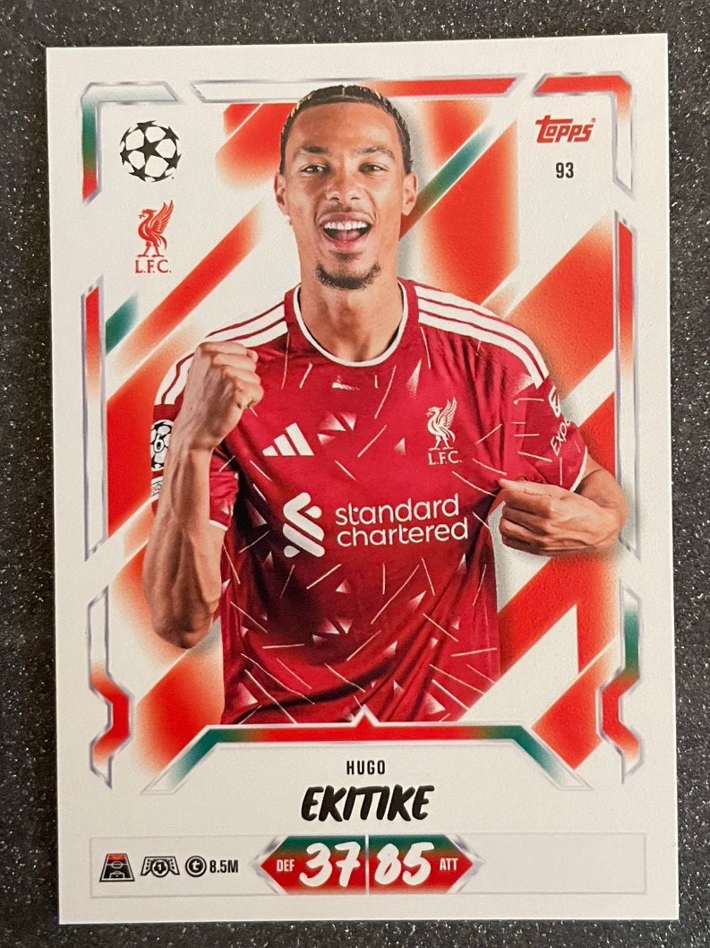 Topps MA 26/27    EKITIKE    LIVERPOOL FC, Verzenden, Zo goed als nieuw, Plaatje
