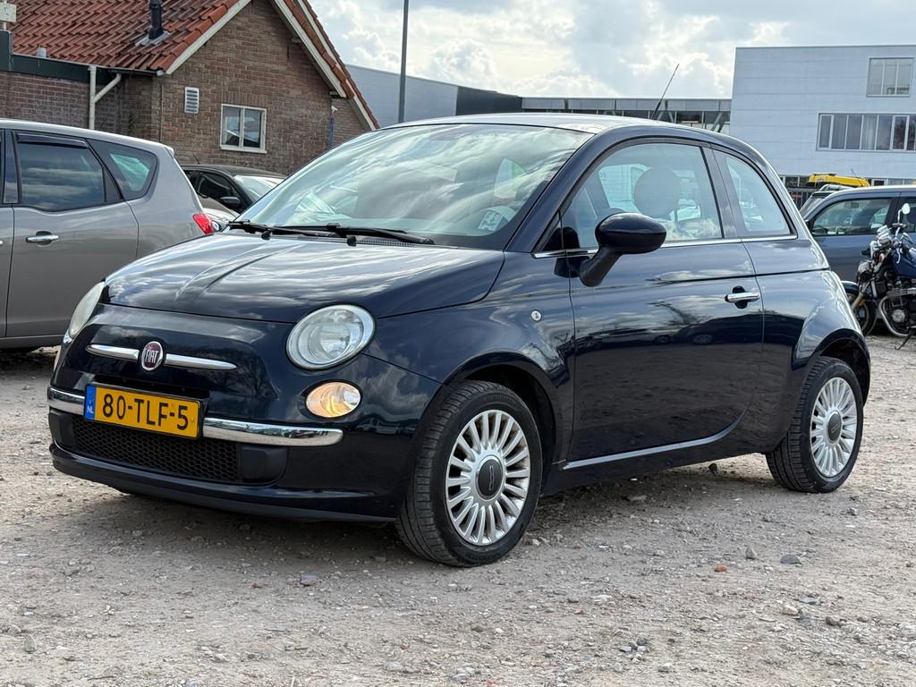 Fiat 500 1.2 Lounge/ PANORAMADAK, Auto's, Euro 5, Gebruikt, 1242 cc, 4 cilinders
