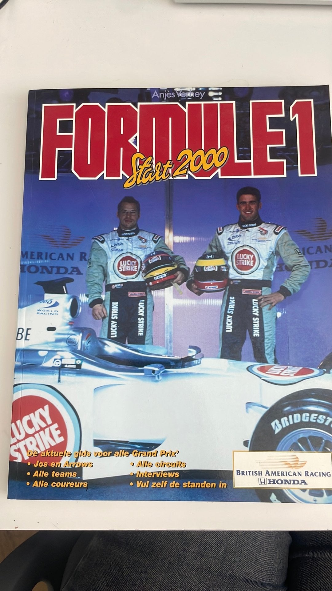 Formule 1 Start 2000 - Jos Verstappen, F1 Magazine, Ophalen of Verzenden, Gelezen, Sport en Vrije tijd