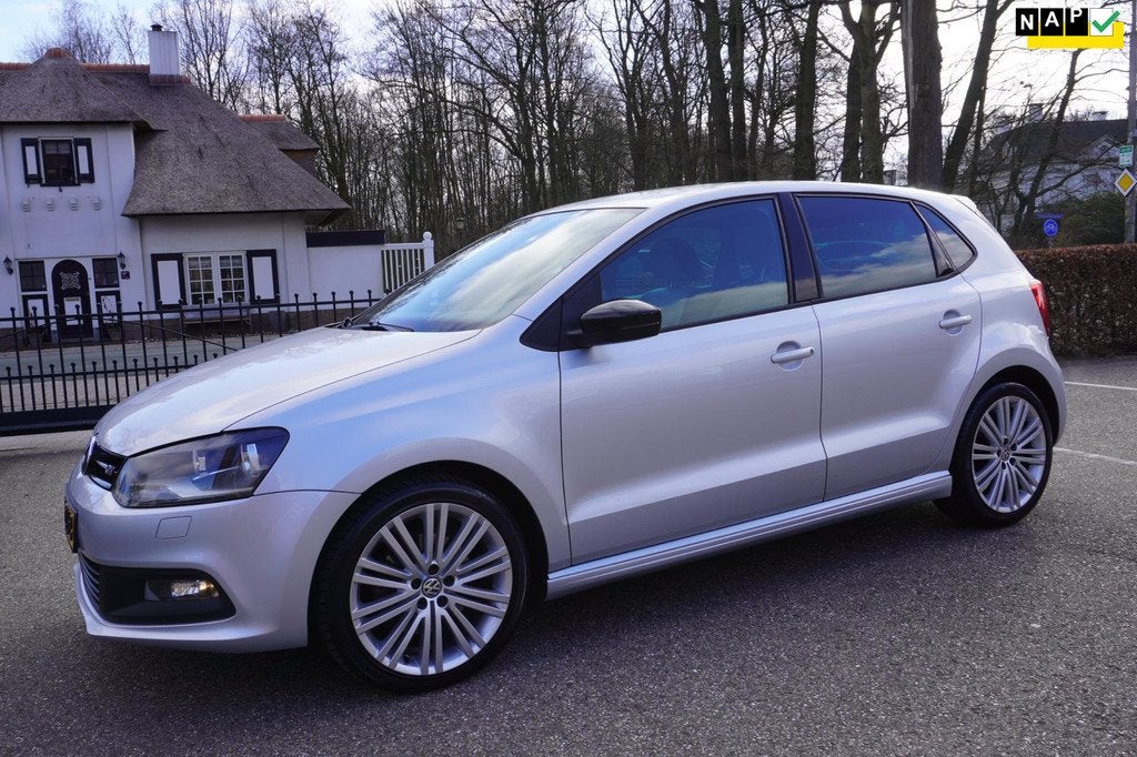 Volkswagen Polo 1.4 TSI Blue GT 5Drs Clima Cruise Dsgn 1e ei, Auto's, Euro 5, Gebruikt, 1116 kg, 4 cilinders