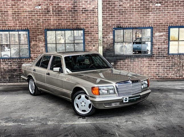 Mercedes-Benz S-Klasse W126 280 SE LPG OLDTIMER, Auto's, Mercedes-Benz, Automaat, Stof, Zwart, Overige kleuren