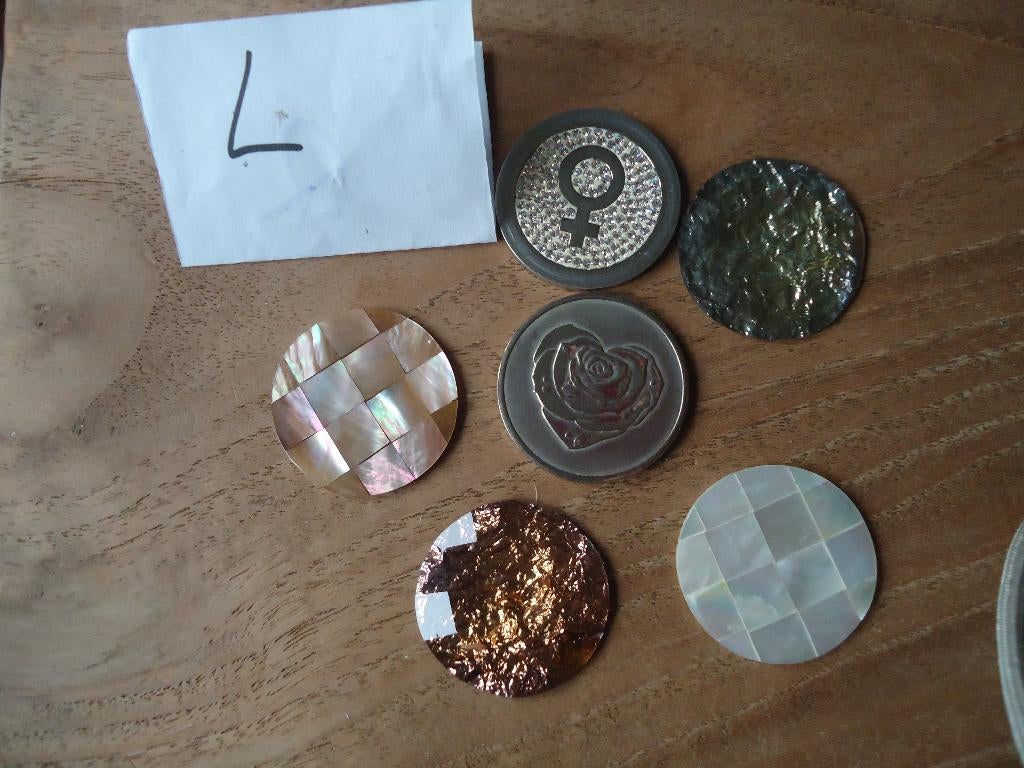 6 munten voor mimoneda hanger samen €25 maat L, Sieraden, Tassen en Uiterlijk, Kettinghangers, Ophalen of Verzenden, Gebruikt
