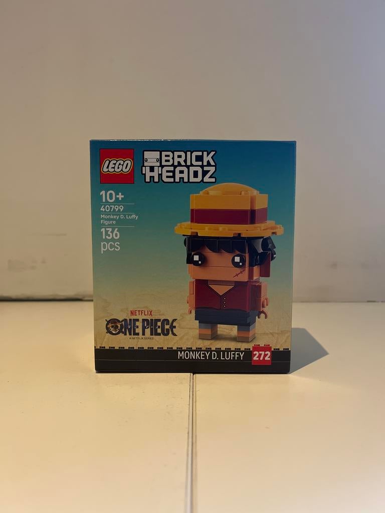 LEGO BrickHeadz 40799 Monkey D. Luffy One Piece Nieuw, Kinderen en Baby's, Speelgoed | Duplo en Lego, Nieuw, Lego, Complete set