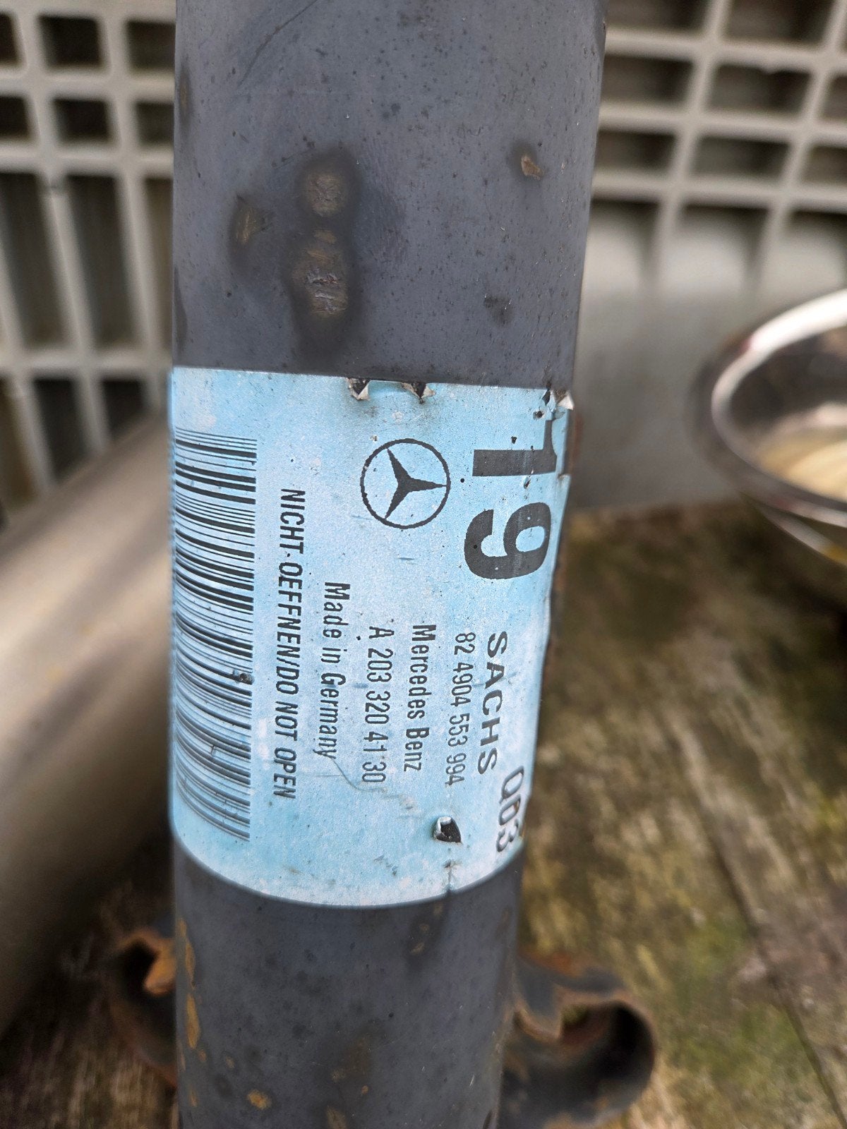 Mercedes c220 voorpoten, Auto-onderdelen, Ophalen of Verzenden, Nieuw
