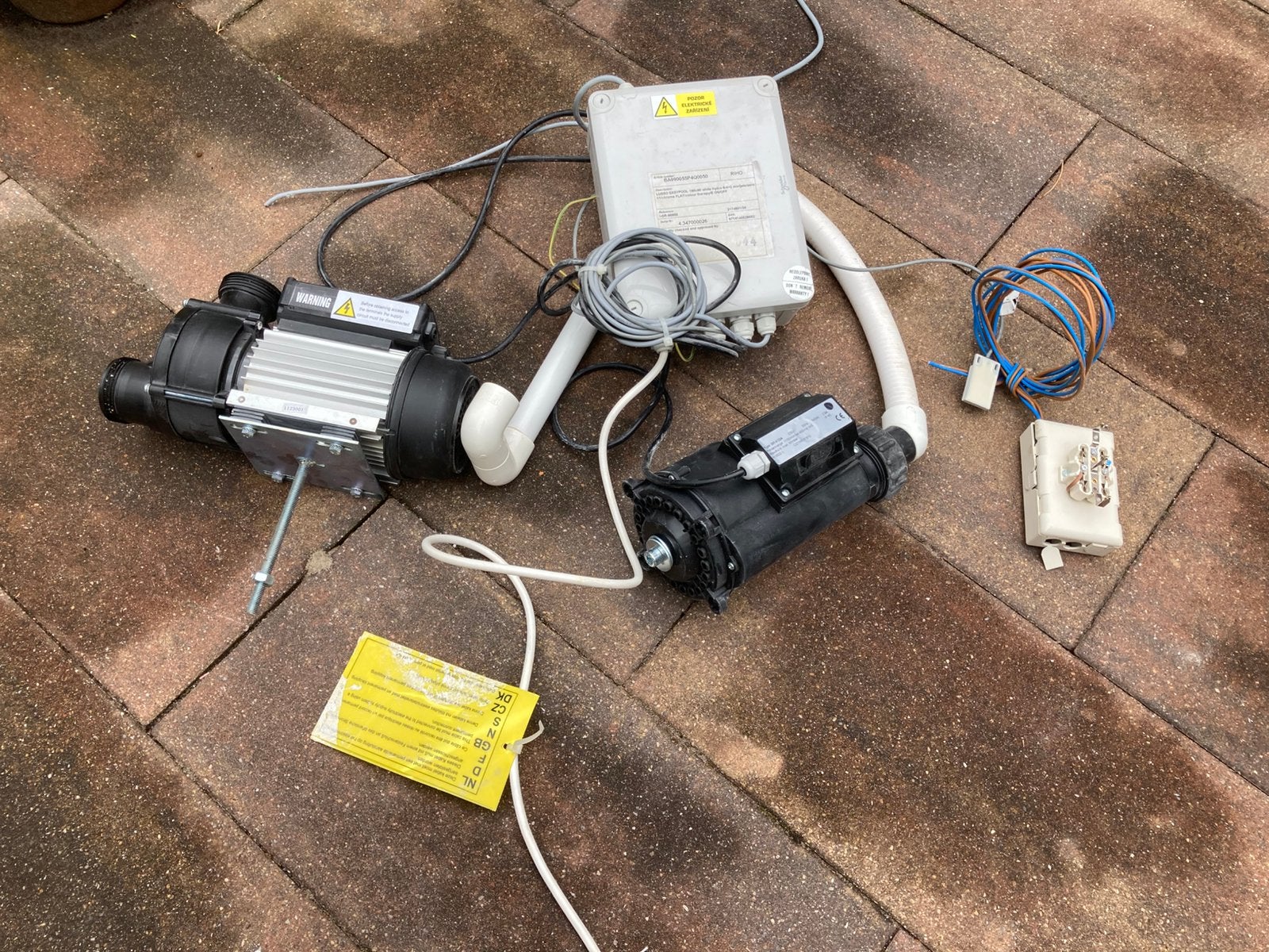Hydro Air HA 350 Motor Bubbelbad Pomp, Ophalen, Gebruikt, Pomp, Inbouw