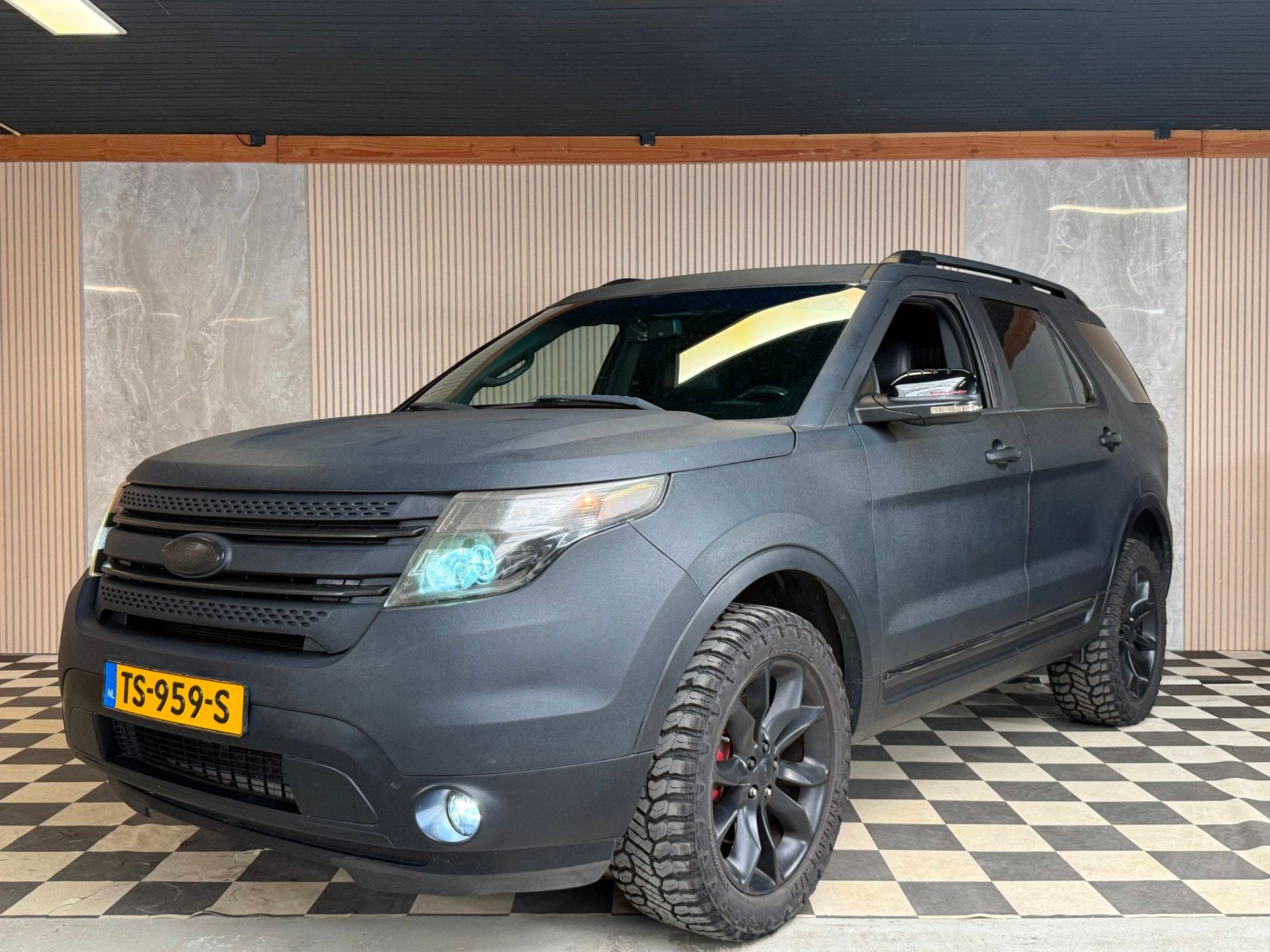 Ford EXPLORER XLT FWD 4DR 7P 3.5 V6 Nwe Apk Sfeer Cruise Con, Automaat, Euro 5, Zwart, Overige carrosserieën