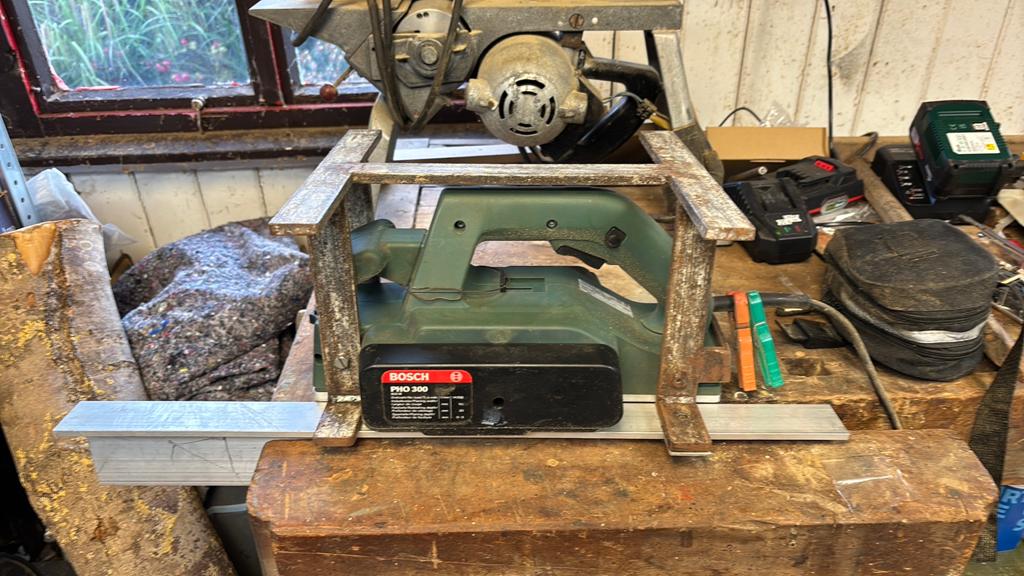 Bosch PHO 300 schaafmachine, Eén persoon