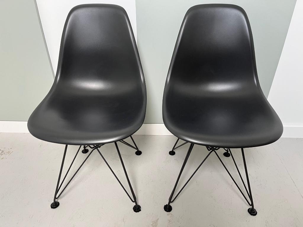 Vitra DSR Stoel Zwart, 2 stuks, Ophalen, Gebruikt, Twee, Zwart