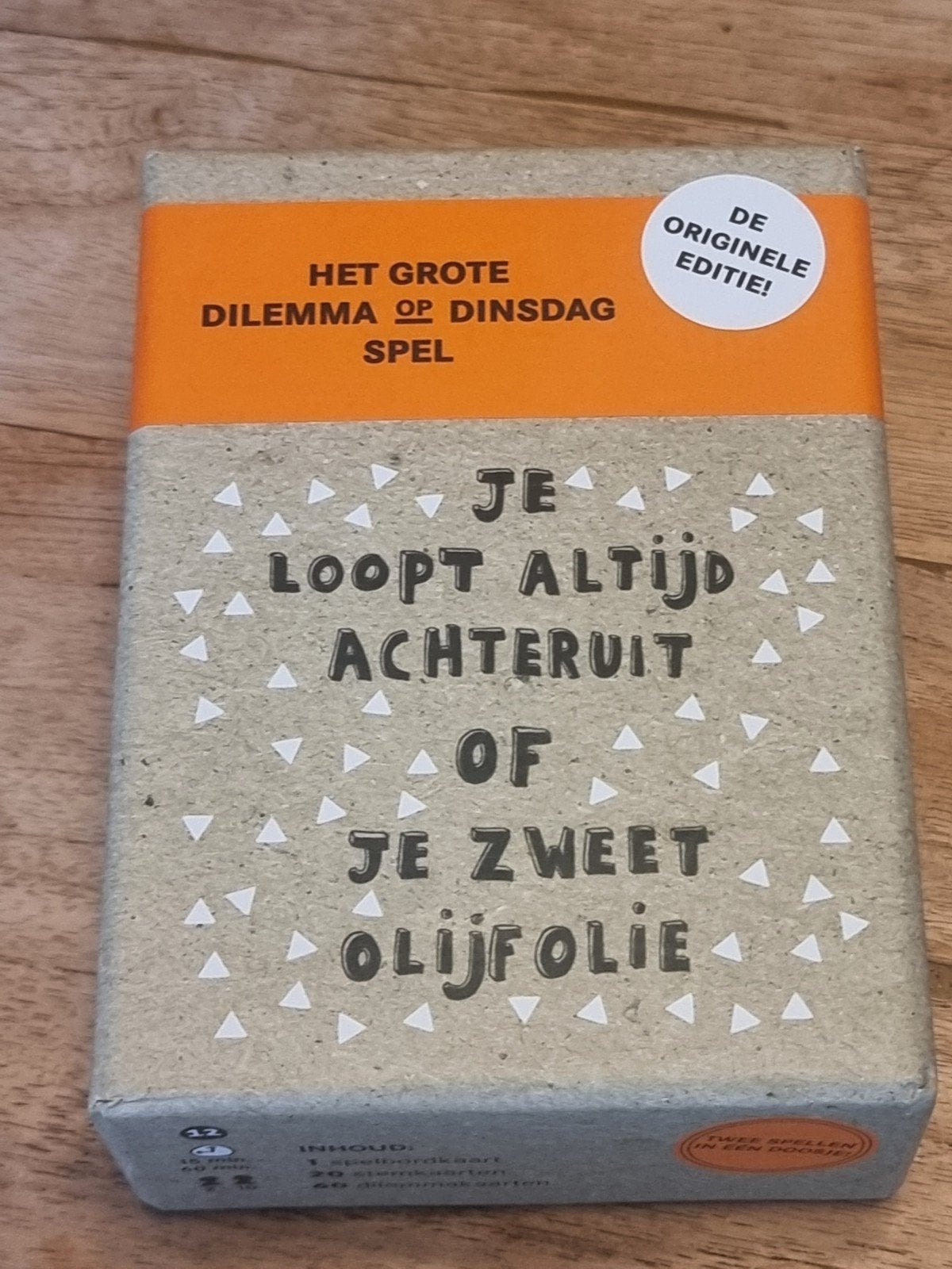Het Grote Dilemma op Dinsdag Spel - Originele Editie, Drie of vier spelers, Ophalen, Nieuw