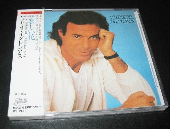 Julio iglesias – a flor de piel cd 32·8p-130 japan import (1, Verzenden, Pop, Album, Import