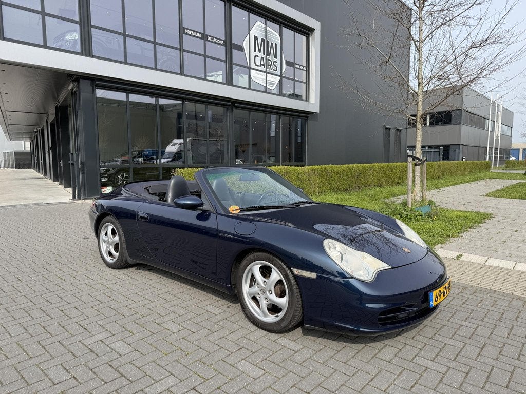 Porsche 911 Cabrio 3.4 Carrera Leder, ECC, Memory seat, Auto's, Porsche, Automaat, Gebruikt, Cabriolet, 1415 kg