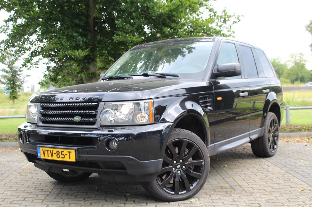 Land Rover Range Rover Sport 3.6 TDV8 272 pk GRIJS KENTEKEN, Automaat, Stof, 3628 cc, Zwart