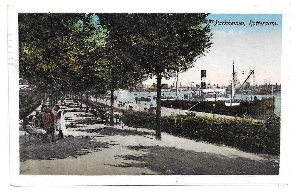 AK Rotterdam - Parkheuvel, Verzenden, 1920 tot 1940, Gelopen, Zuid-Holland