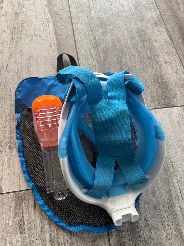Easybreath Snorkelmasker Volwassenen - Panoramisch Zicht, Ophalen of Verzenden, Gebruikt