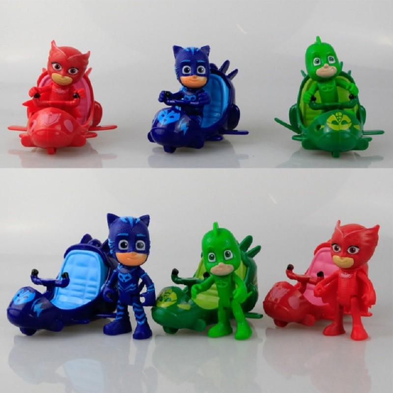 PJ MASKS Voertuig met instelbaar Heroes figuur voor € 16,95, Kinderen en Baby's, Speelgoed | Actiefiguren, Verzenden, Nieuw