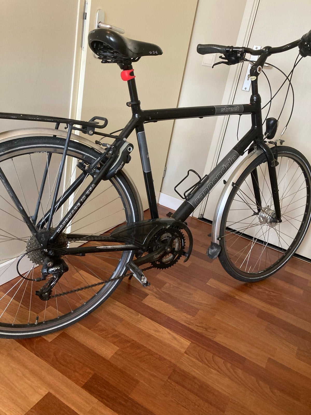 Cannondale Street fiets - Zwart, Shimano Deore