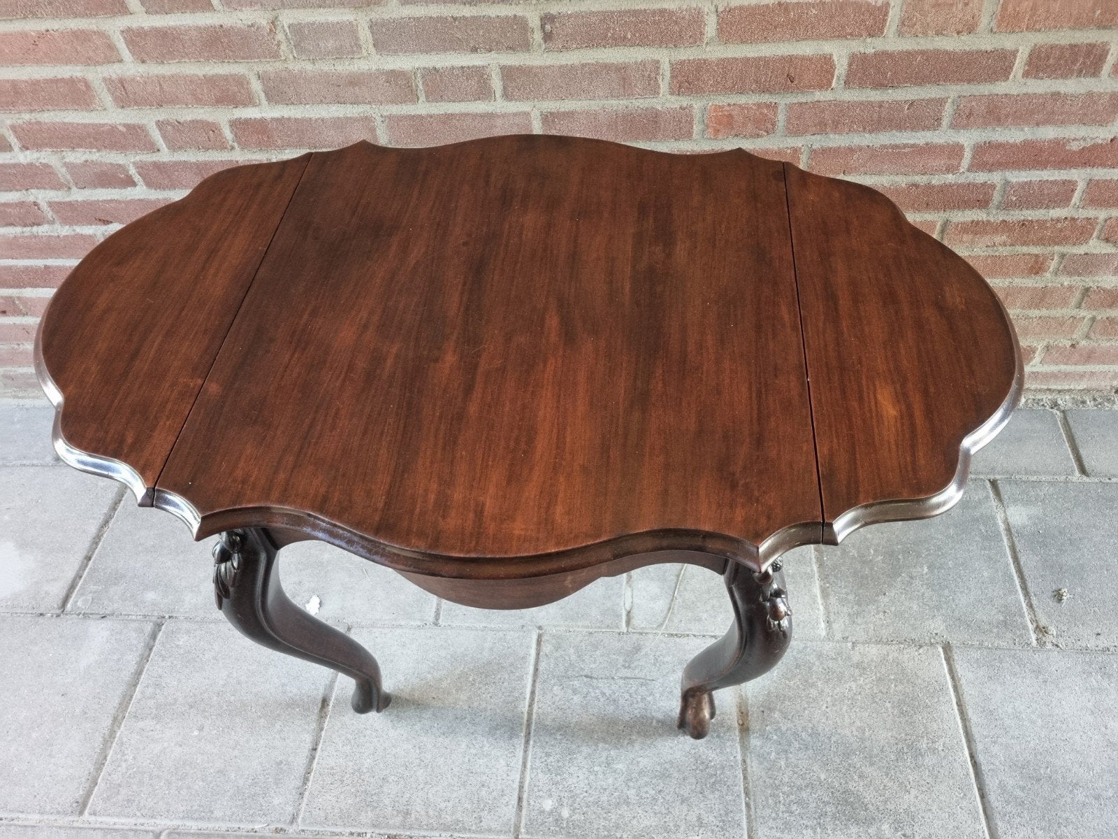 Antieke Mahoniehouten Salontafel Victoriaanse Stijl, Ophalen