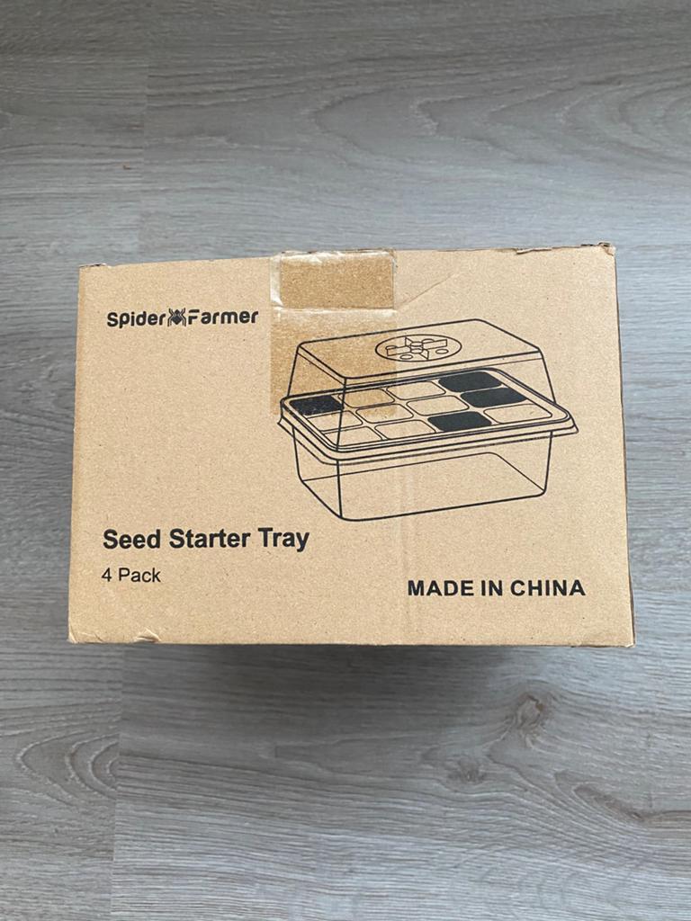 Splinternieuwe Spider Farmer 4-Pack Seed Trays, Tuin en Terras, Planten | Bomen, Overige soorten, Minder dan 100 cm, Volle zon