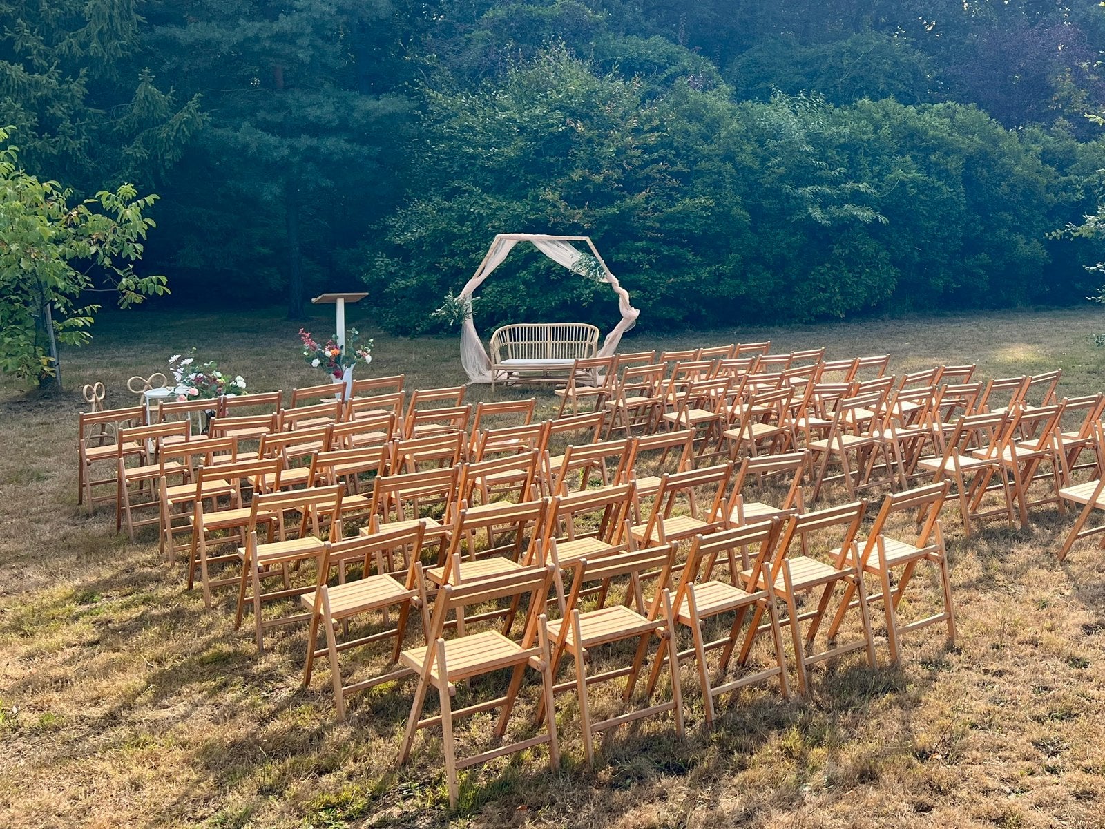 Festivalbruiloft spullen, Ophalen of Verzenden, Zo goed als nieuw, Wit, Accessoires