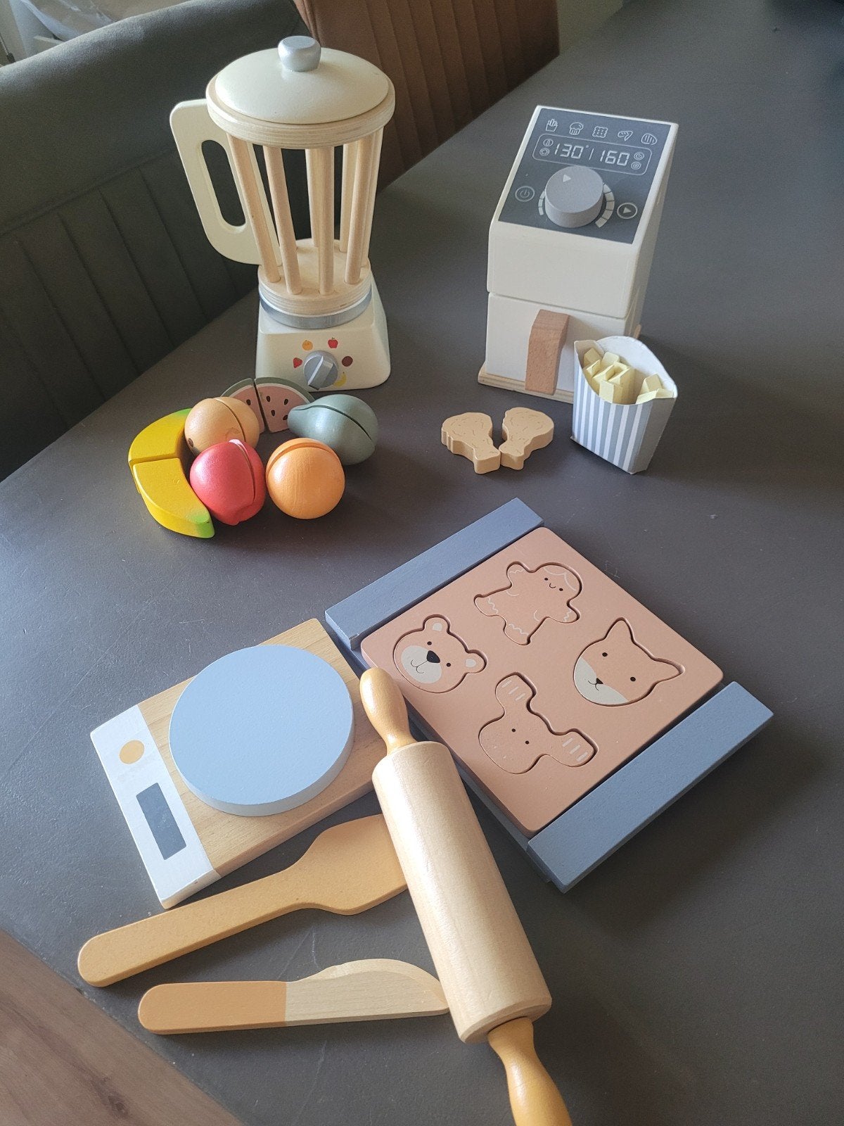 Houten keukenspeelgoed, Ophalen, Gebruikt, Hout, Speelkeuken-accessoire