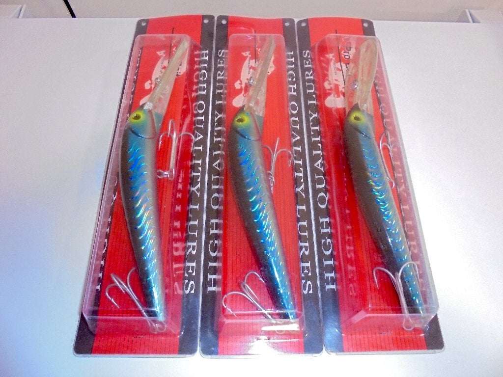 Pro Bait Trolling Pluggen 115g 22cm 20-40 Feet Floating., Ophalen of Verzenden, Nieuw, Overige typen