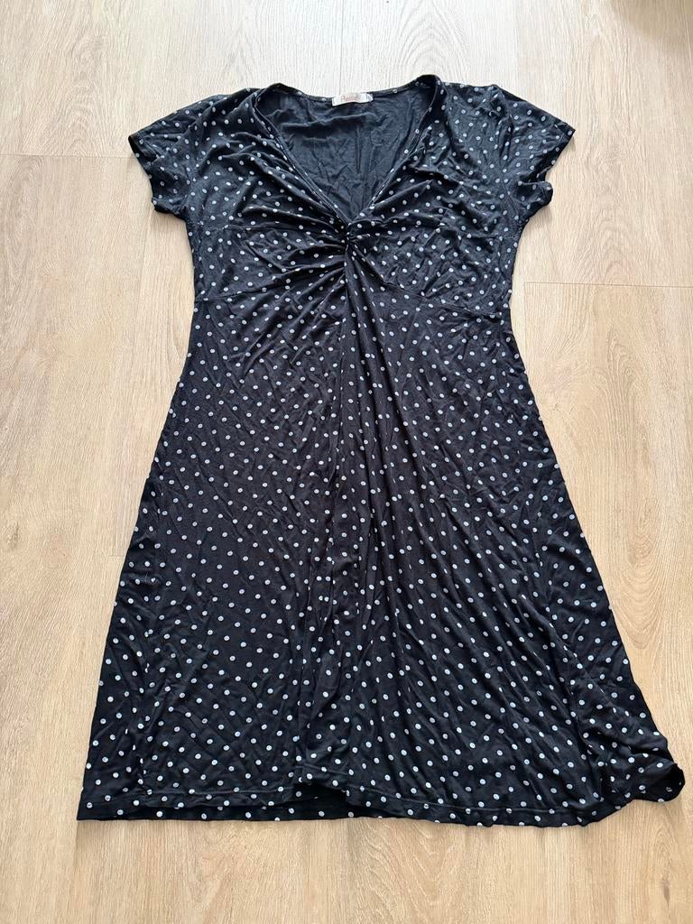 Jurk, Kleding | Dames, Jurken, Zwart, Maat 46/48 (XL) of groter, Ophalen of Verzenden, Knielengte