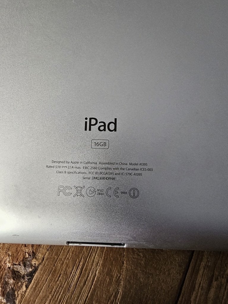 I-pad, Computers en Software, Apple iPads, 10 inch, Gebruikt, Apple iPad, Wit