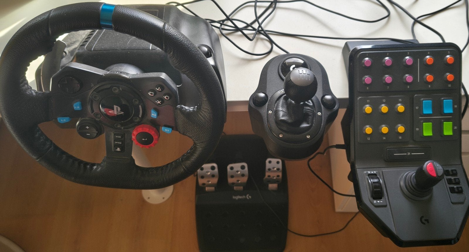 Logitech g29 set, Ophalen of Verzenden, Zo goed als nieuw