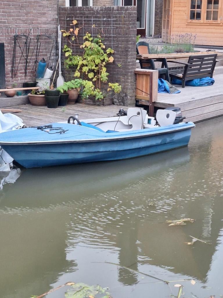 Motorbootje, Ophalen, Gebruikt, Polyester, Benzine