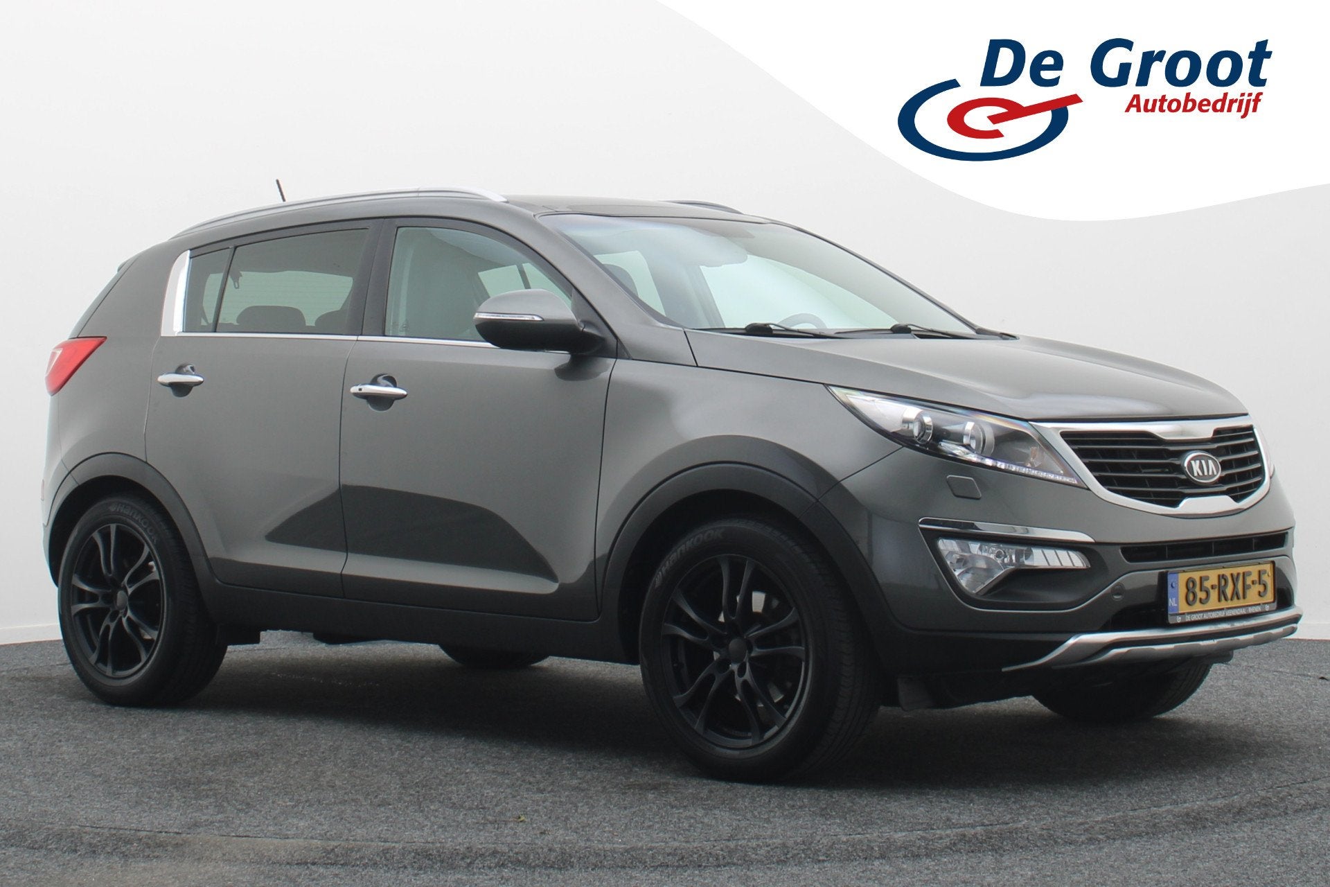 Kia Sportage 2.0 X-clusive Automaat Panoramadak, Leer, Trekh, Gebruikt, Zwart, 4 cilinders, Xenon verlichting