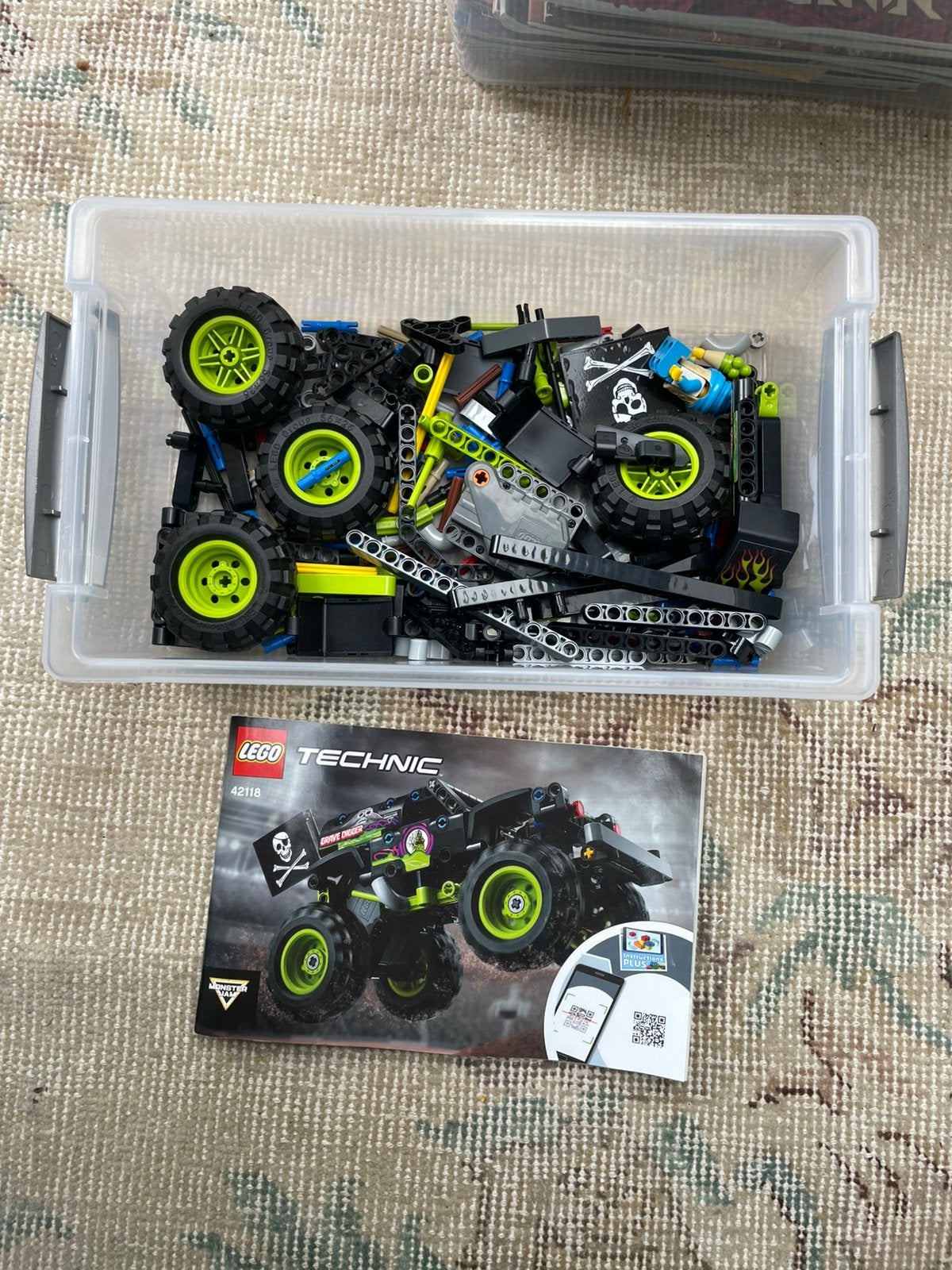 Lego technic, Ophalen, Zo goed als nieuw