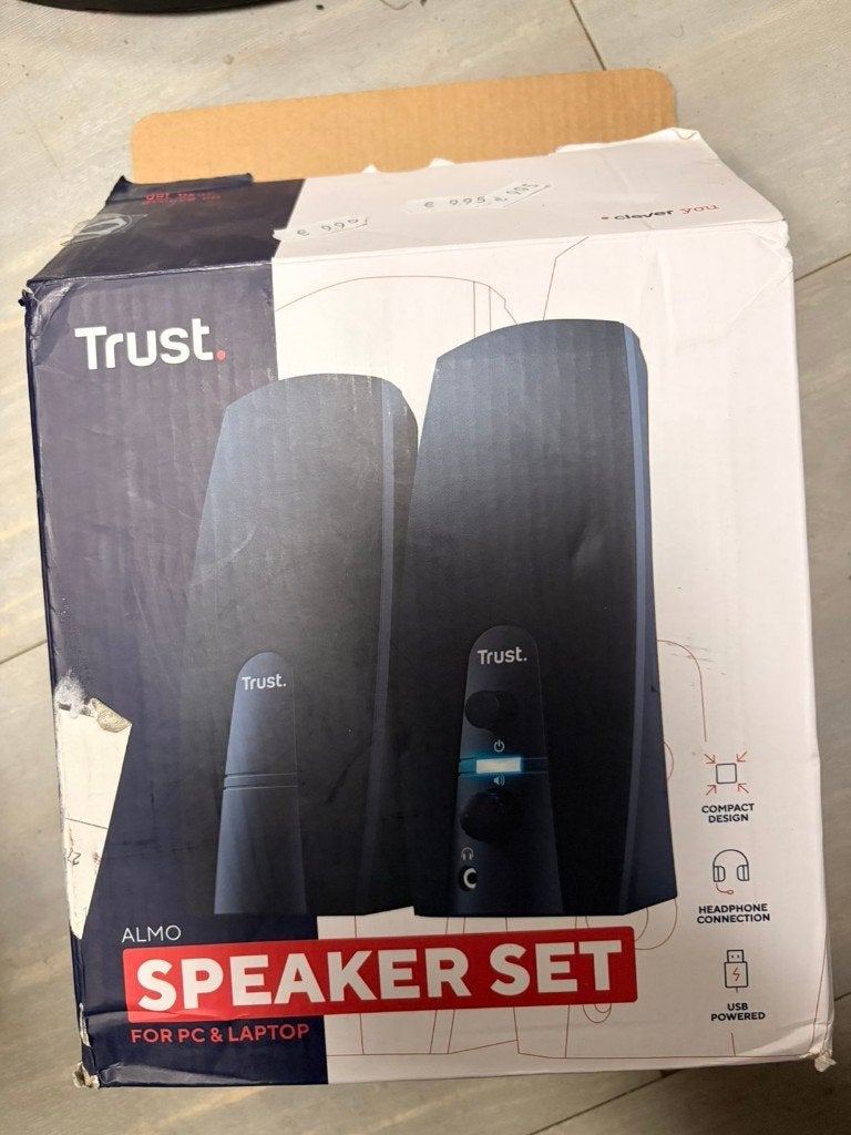 Trust Almo speakerset PC, Ophalen of Verzenden, Nieuw, Overige typen, Trust