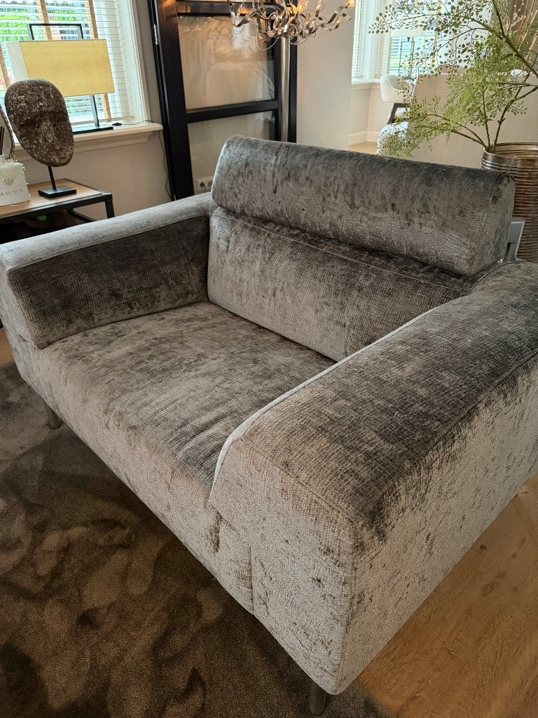 Foto 7 van Leolux Howlo design fauteuil – opnieuw bekleed – grijs