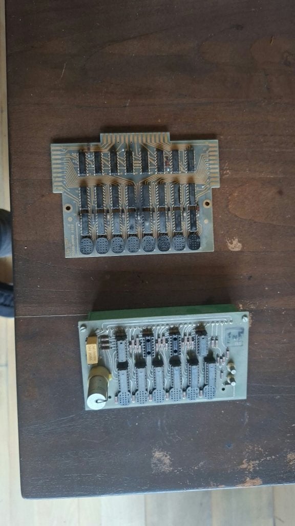 Vintage printplaten (PCBs) uit de jaren '60 of '70, Ophalen of Verzenden, Gebruikt