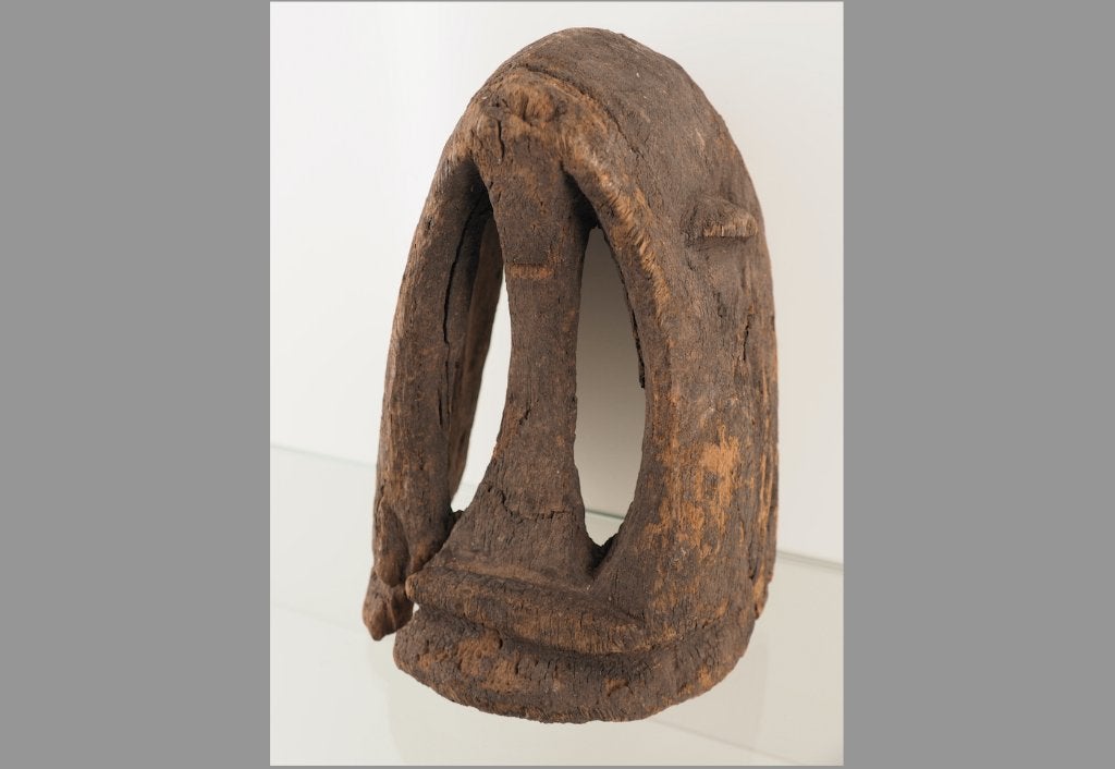 Speciaal Samana Dogon masker Mali (170620-07), Hout, Afrika, Masker, Ophalen of Verzenden