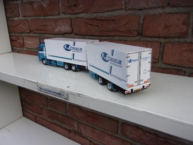 Tekno  Scania  143 - 450  van  F.  van  Bergeijk., Ophalen of Verzenden, Nieuw, Bus of Vrachtwagen, Tekno