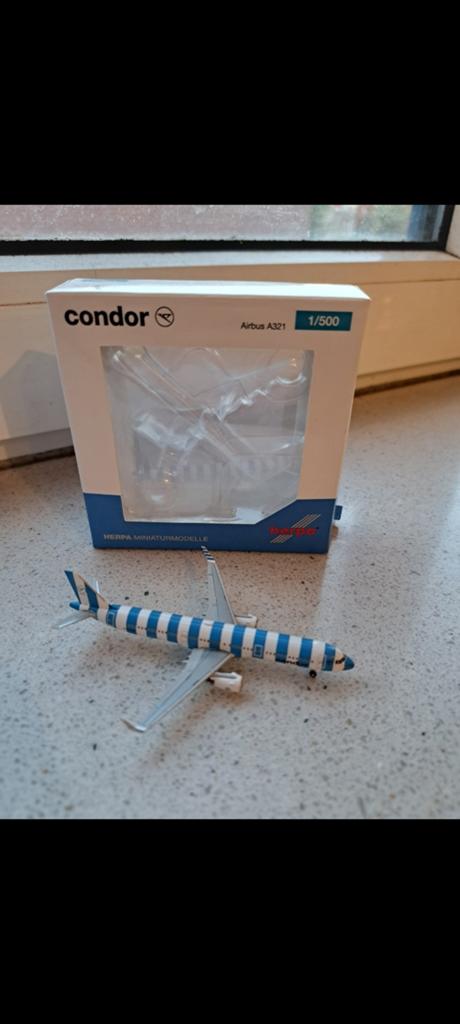 Condor Airbus A321 Herpa1:500, Ophalen, Nieuw, Schaalmodel