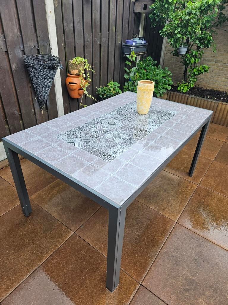 Kleur grijs met tegel motief, Ophalen of Verzenden, Nieuw, Rechthoekig, Aluminium