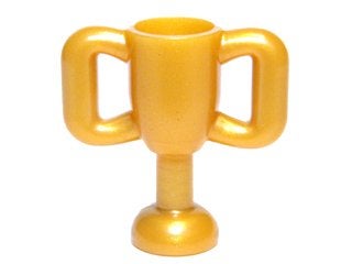 lego trofee, beker goud (11), Ophalen of Verzenden, Nieuw, Accessoire, Lego