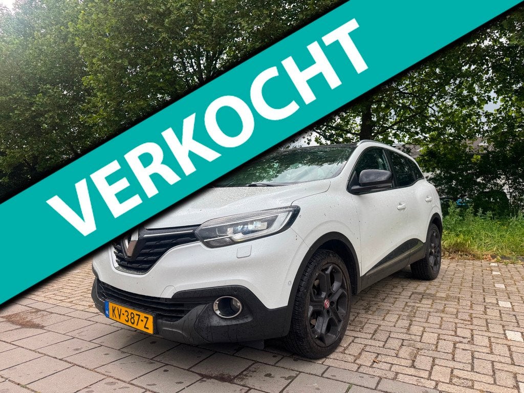 Renault Kadjar 1.5 dCi Extase Pano Full Options, Gebruikt, Euro 6, 4 cilinders, Wit