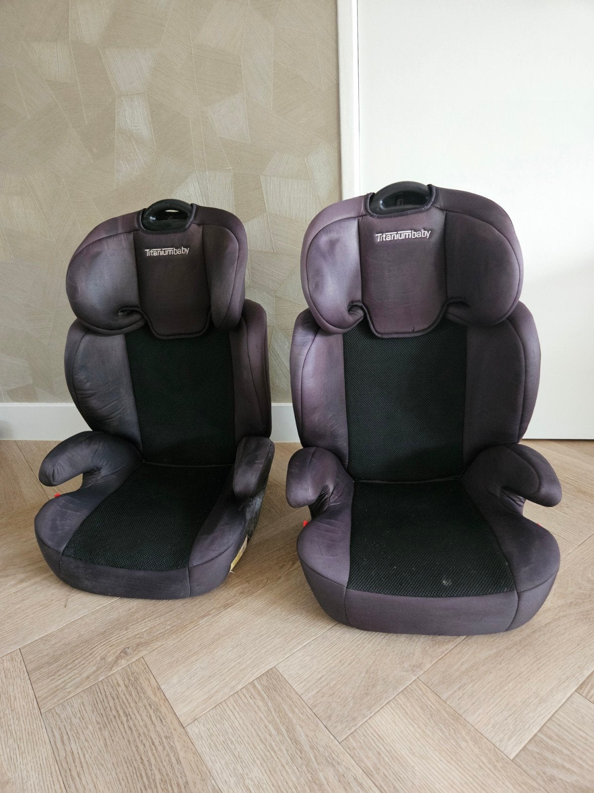 2 x Titaniumbaby 3in1 autostoel met isofix, Overige merken, Autogordel of Isofix, Gebruikt, 15 t/m 36 kg