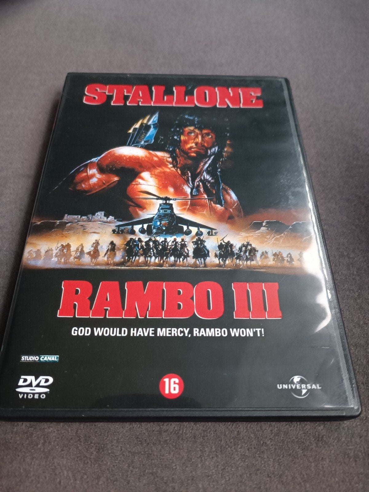 Rambo 3 - dvd, Cd's en Dvd's, Alle leeftijden, Ophalen of Verzenden, Zo goed als nieuw