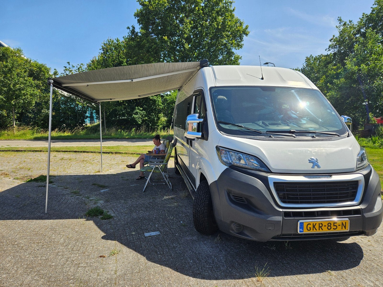 Peugeot Boxer Buscamper 2.2 bj.2016 L3H2, Overige merken, Buscamper of Camperbus, Fietsendrager, Particulier