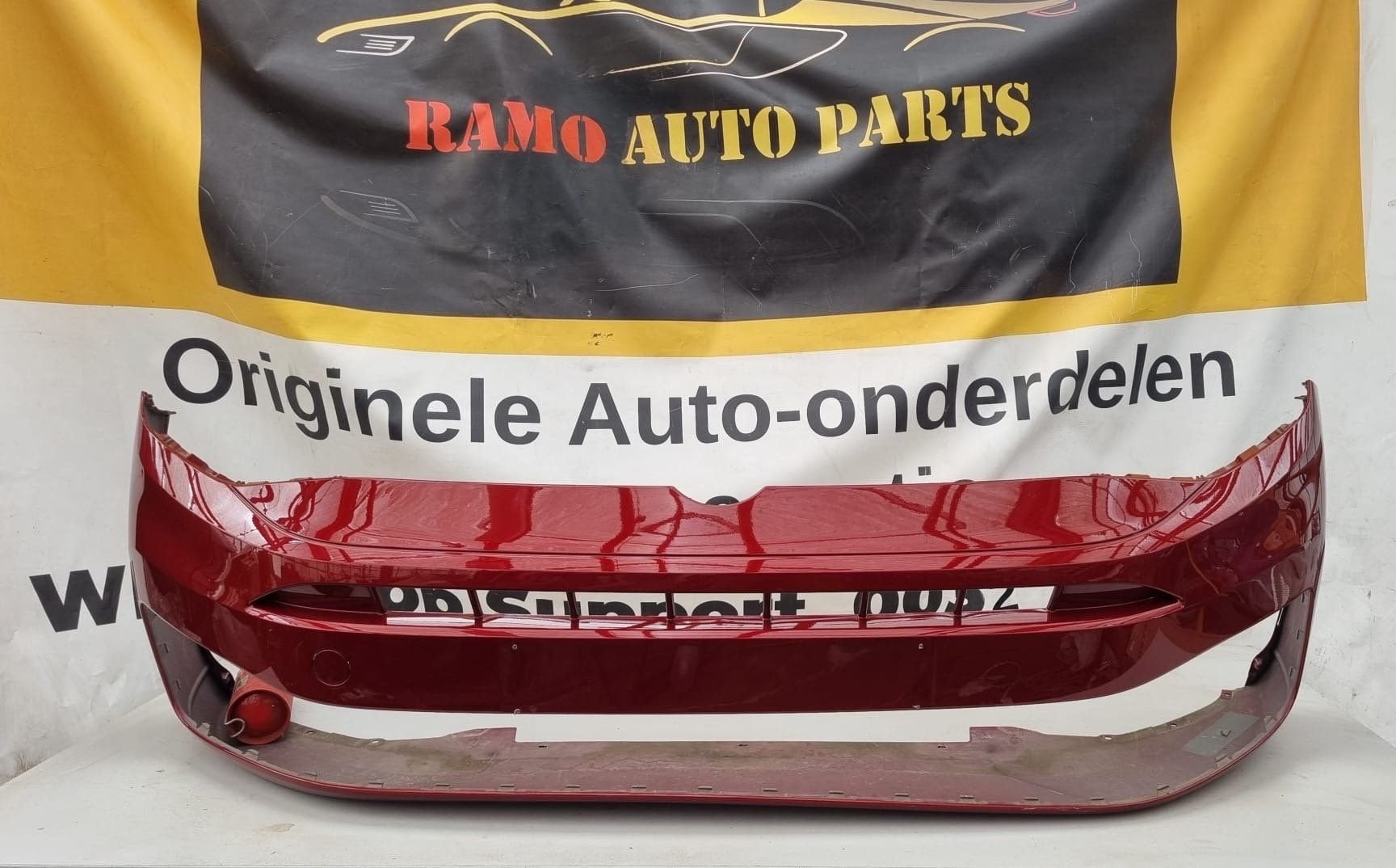 VX CADDY 2K7 VOORBUMPER LW5M 2K7807221A, Gebruikt, -, -, Ophalen of Verzenden