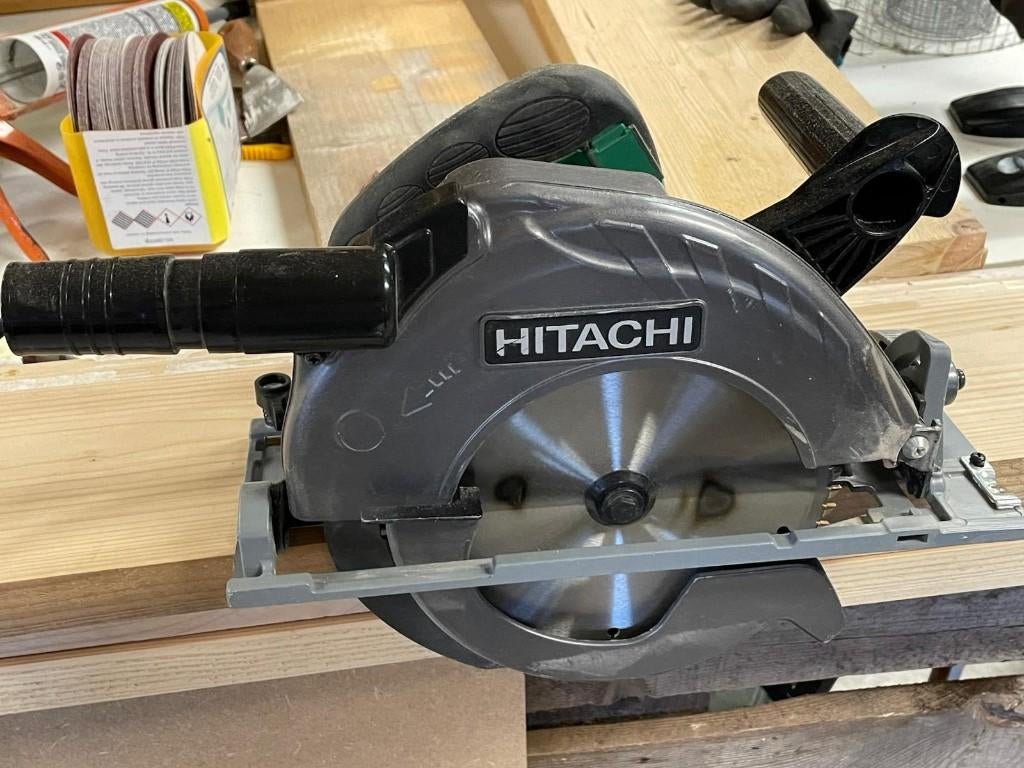 Hitachi C7UY cirkelzaag, Gebruikt, Cirkelzaag, 70 mm of meer, Ophalen of Verzenden