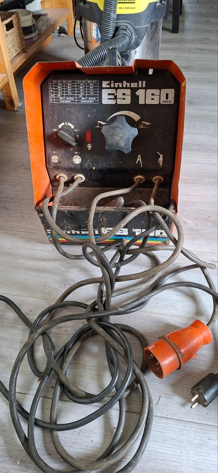 einhell lasapparaat, Ophalen, Gebruikt, Elektroden