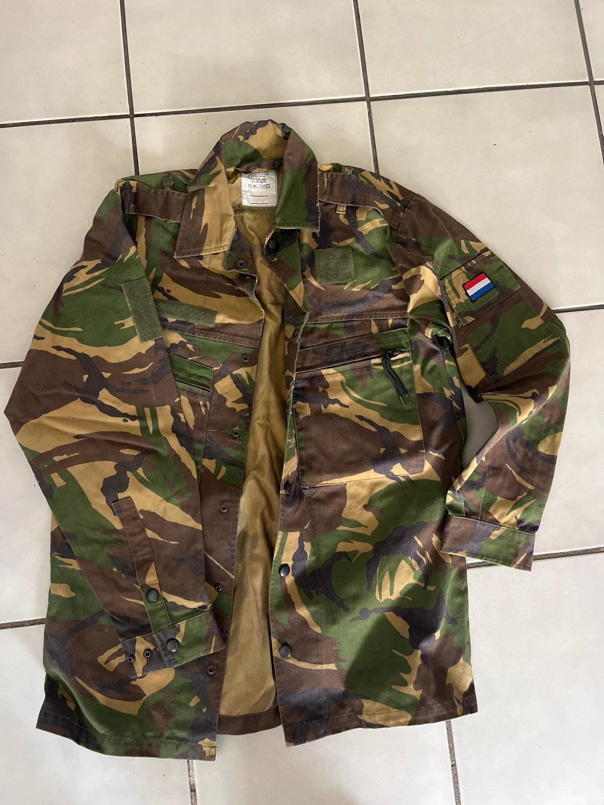 Nederlands Militair Camouflage Jack  - KPU-bedrijf, Ophalen of Verzenden, Zo goed als nieuw