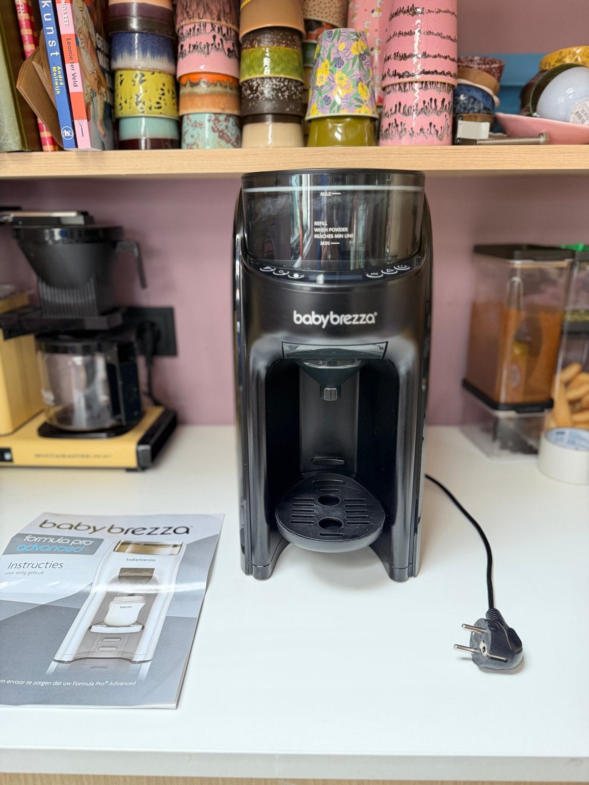 Baby Brezza Formula Pro Advanced Flessenmaker, Kinderen en Baby's, Automatisch, Gebruikt, Ophalen of Verzenden, Flessenmaker